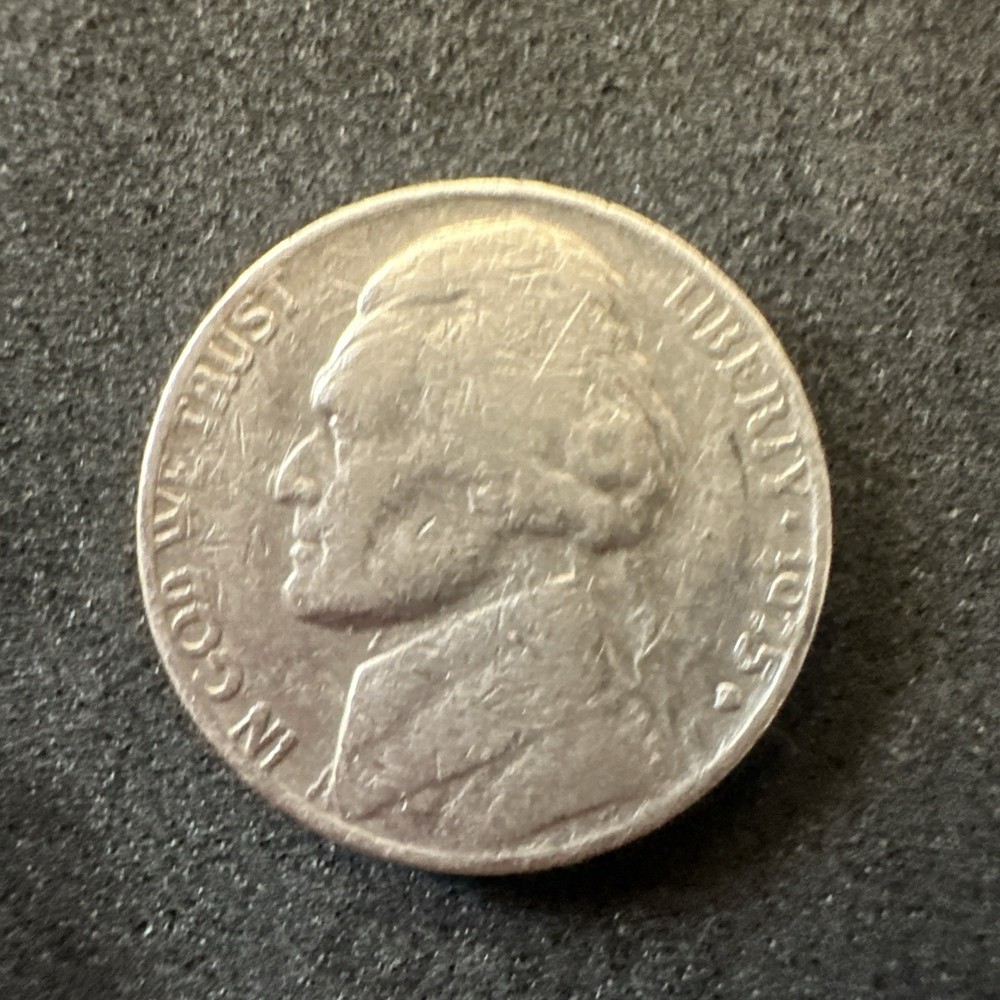 Rare      Multiple Errors   1975 Jefferson Nickel      D Mint   Pre Owned