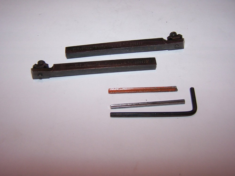 Edelstaal Unimat Lathe Insert Tool Holder, 2700, 1/4", left & right tools, #143