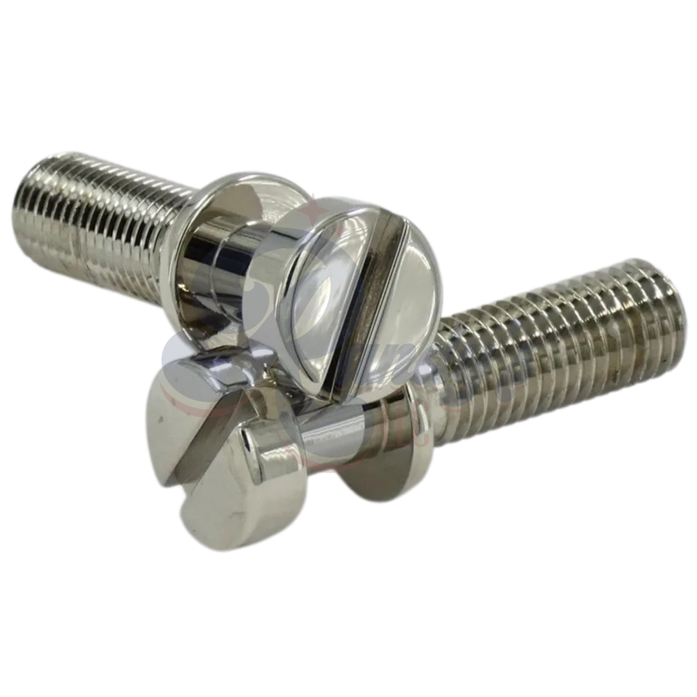 Advanced Plating Inc (API) Standard Stop Bar Studs - Aluminum - 2-Pack
