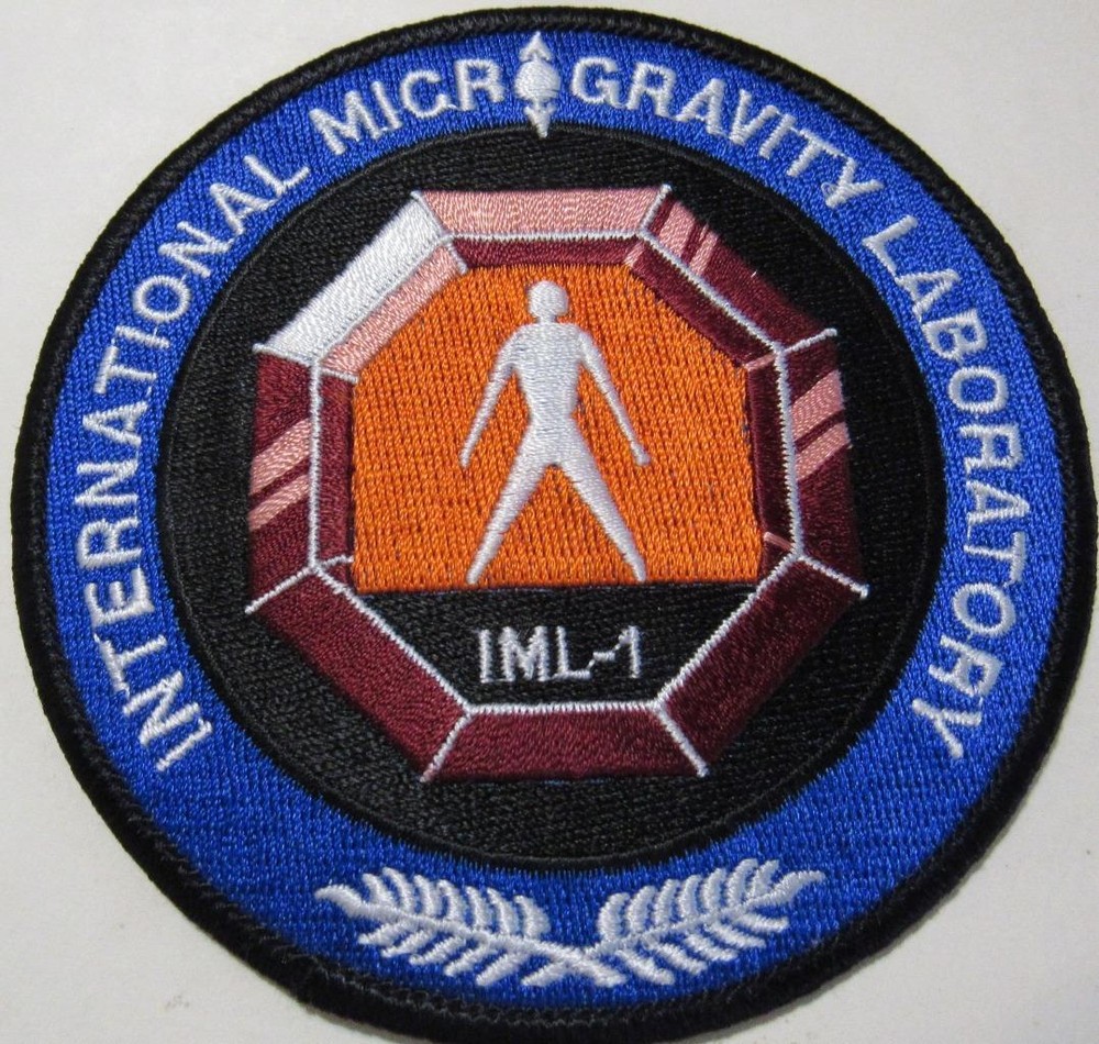 SPACE SHUTTLE STS-42 PAYLOAD PATCH INTERNATIONAL MICROGRAVITY LABORATORY IML-1