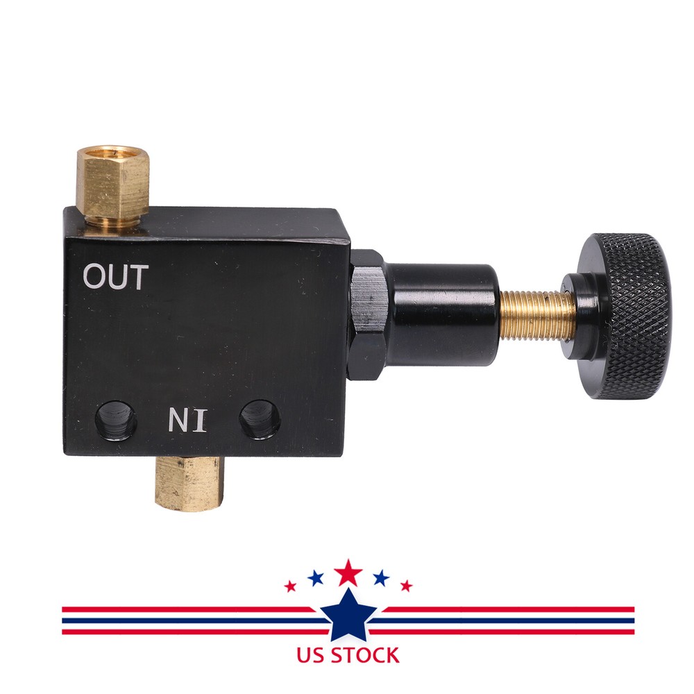 Universal Type Black Aluminum Knob Adjustable Disk Brake Proportioning Valve