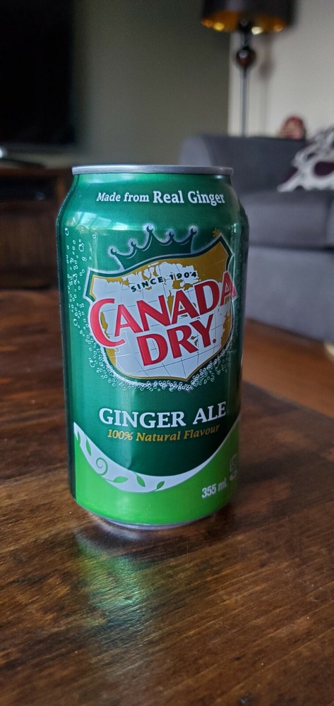 Empty Factory Error Canada Dry Soda Can