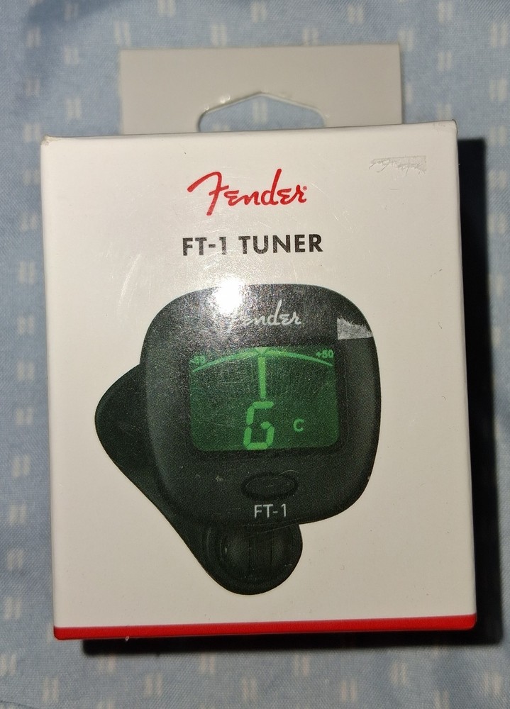 Fender FT-1 Professional Clip on Tuner - Black