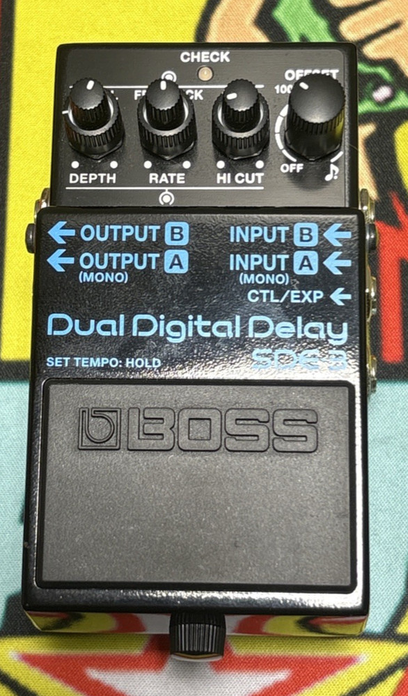 Boss SDE-3 Dual Digital Delay Guitar Effects Pedal