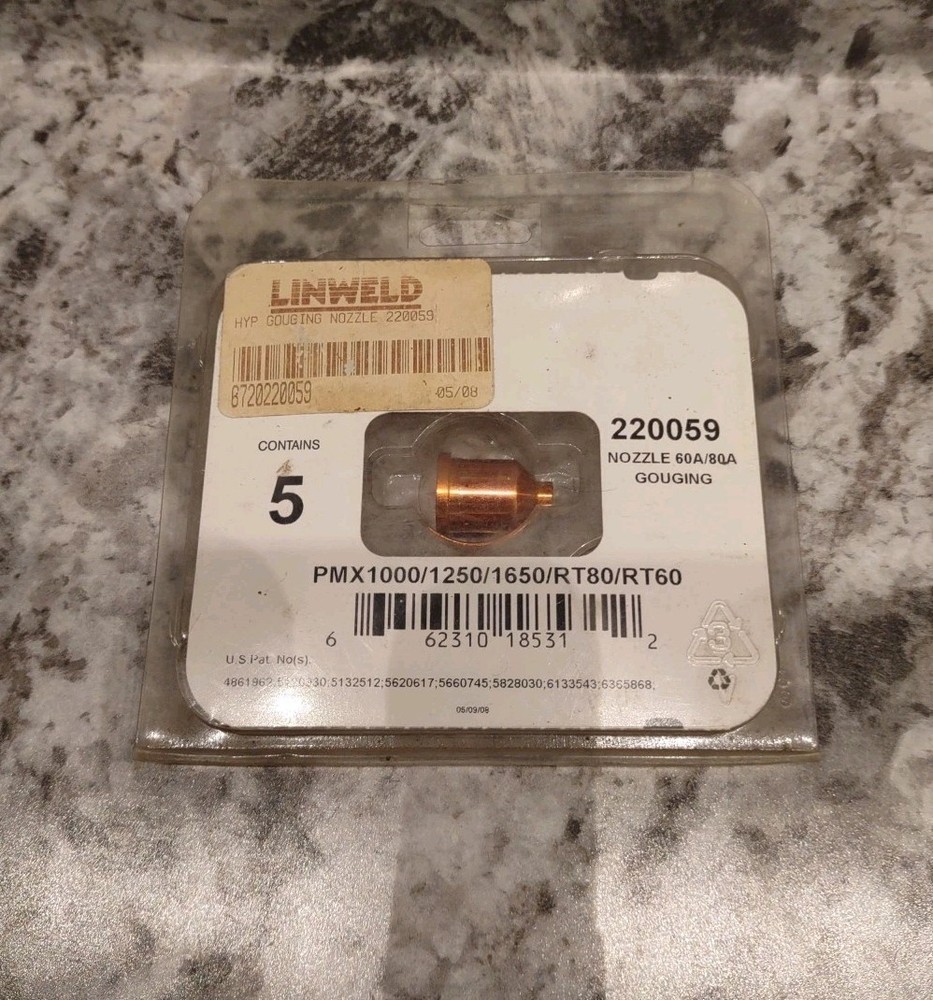 Hypertherm 220059 Gouging Nozzle  PMX1000/1250/1650/RT60/RT80