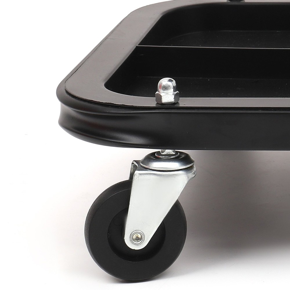 ?Rolling Mechanic Seat Garage Tool Box Creeper Chair Work Stool