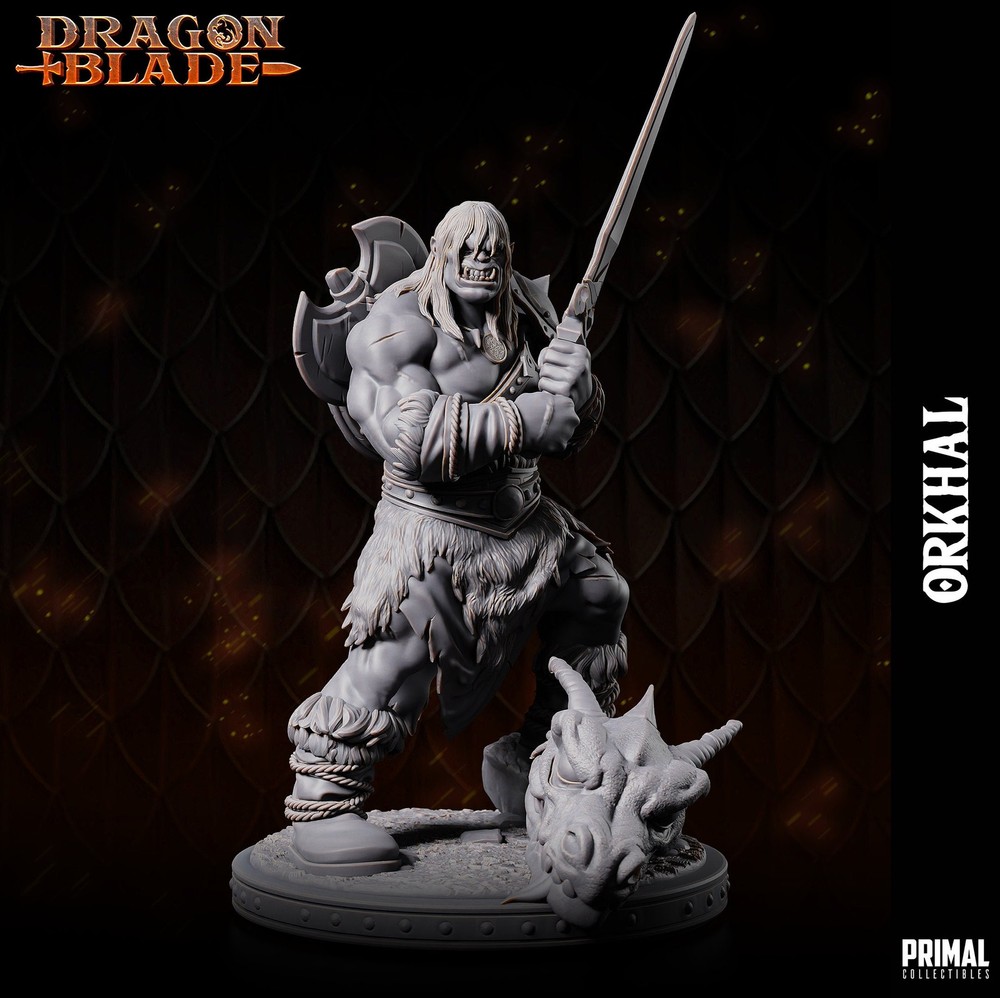 Orc Barbarian Orkhal | Primal Collectibles
