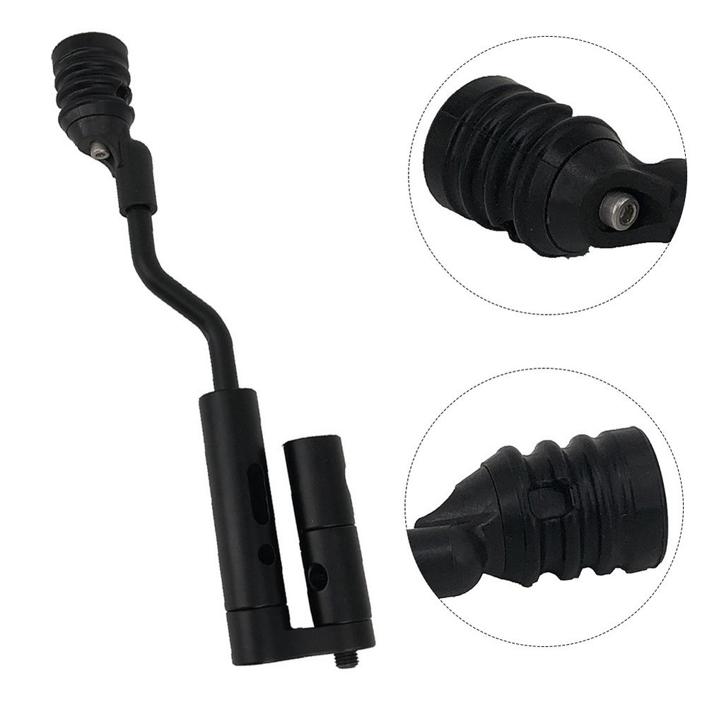 Precision Front and Rear Mount Bow String Suppressor for Better Control