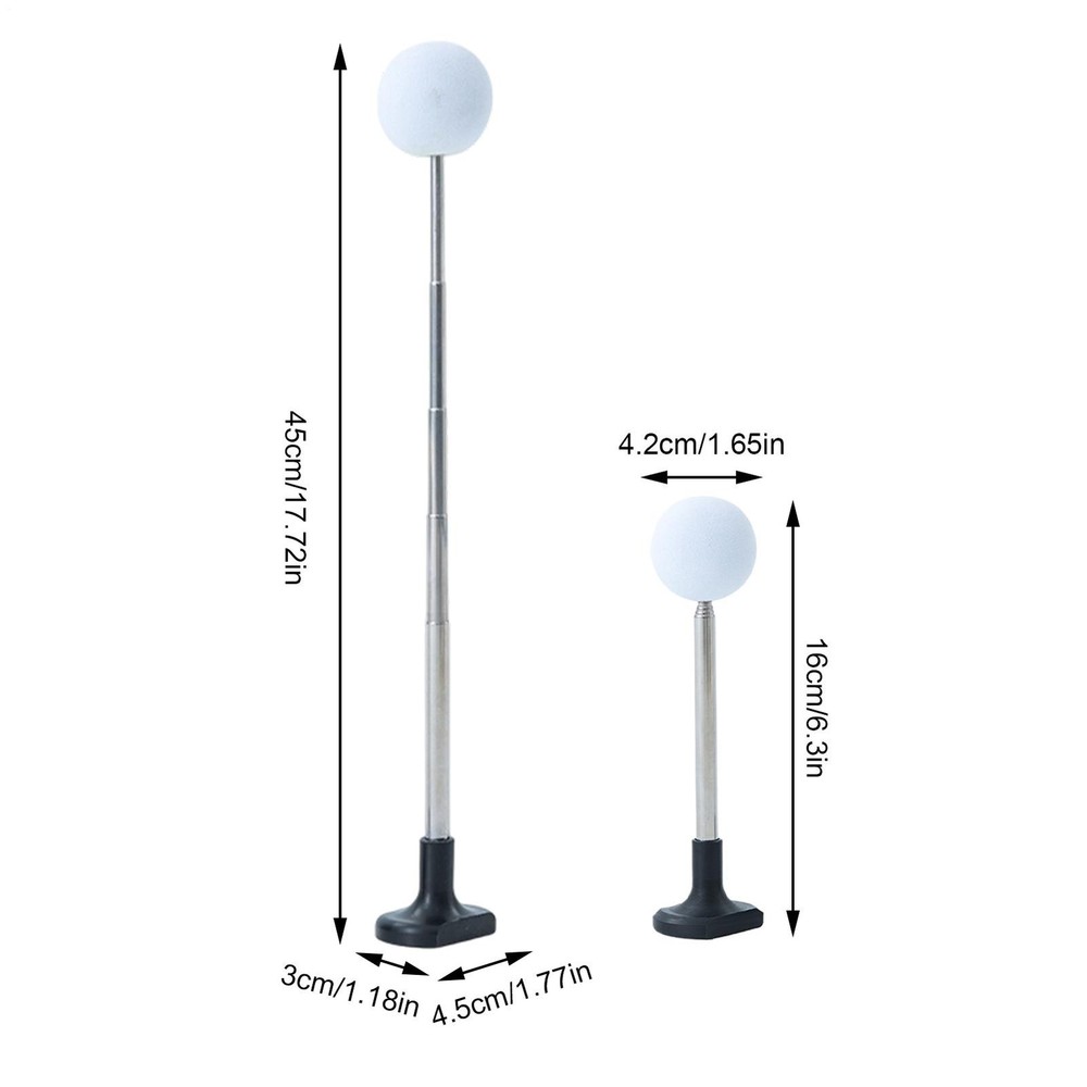 Golf Alignment Rods Extendable Swing Training Golf Club Alignment