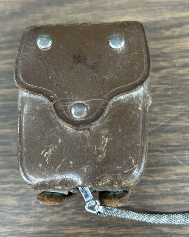 Walz Coronet B Light Meter with Leather Case and Lanyard Untested