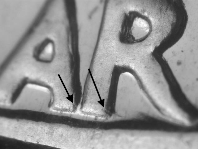 1960 WDDR-006 Gem Silver Proof Doubled Die Reverse Washington Quarter#3