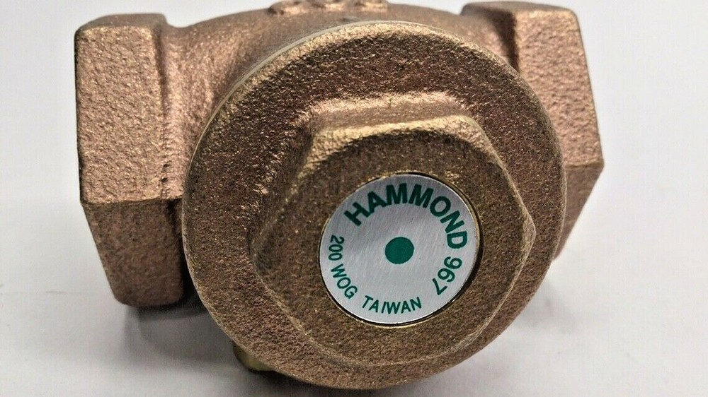 Hammond 967-1" Swing Check Valve 200 WOG