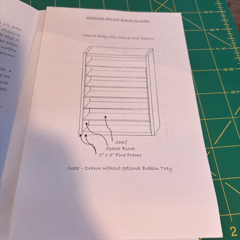 Thread Cupboard Woodworking Pattern