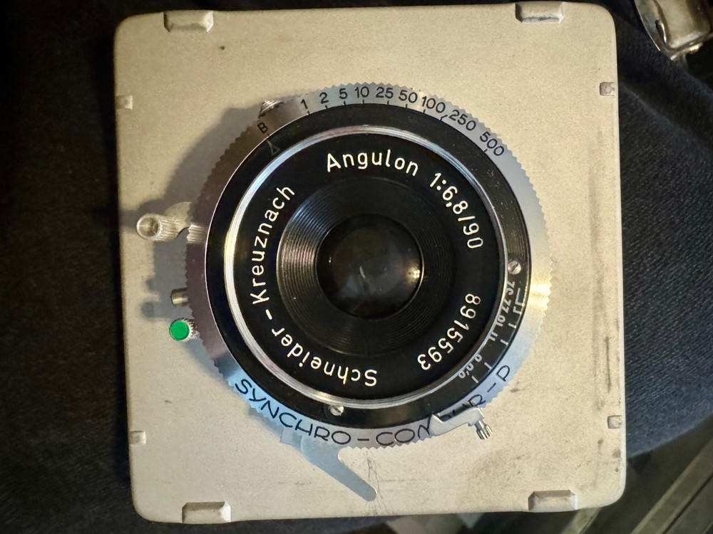 1956 Graflex Crown Graphic, 4x5 coupled range finder camera