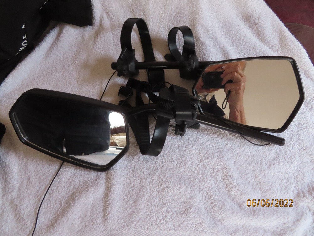 Caravan towing extension mirrors