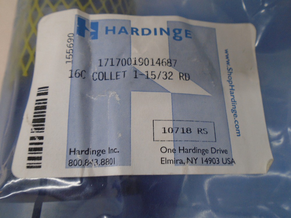 HARDINGE 16 C 1-15/32 COLLET