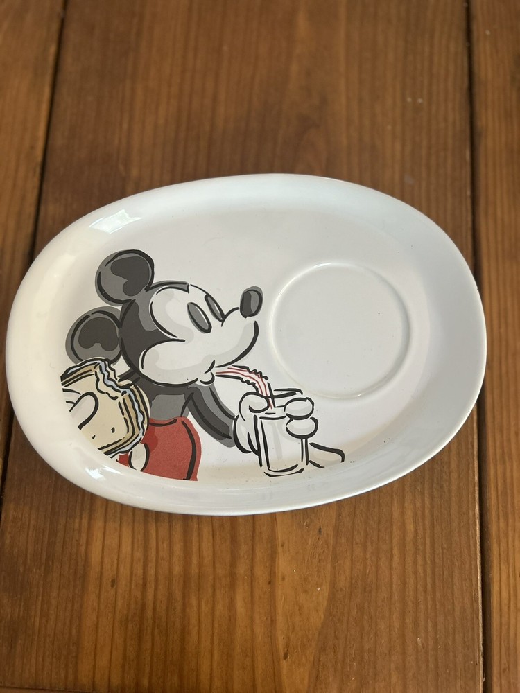Disney Mickey Mouse Ceramic Mug & Plate