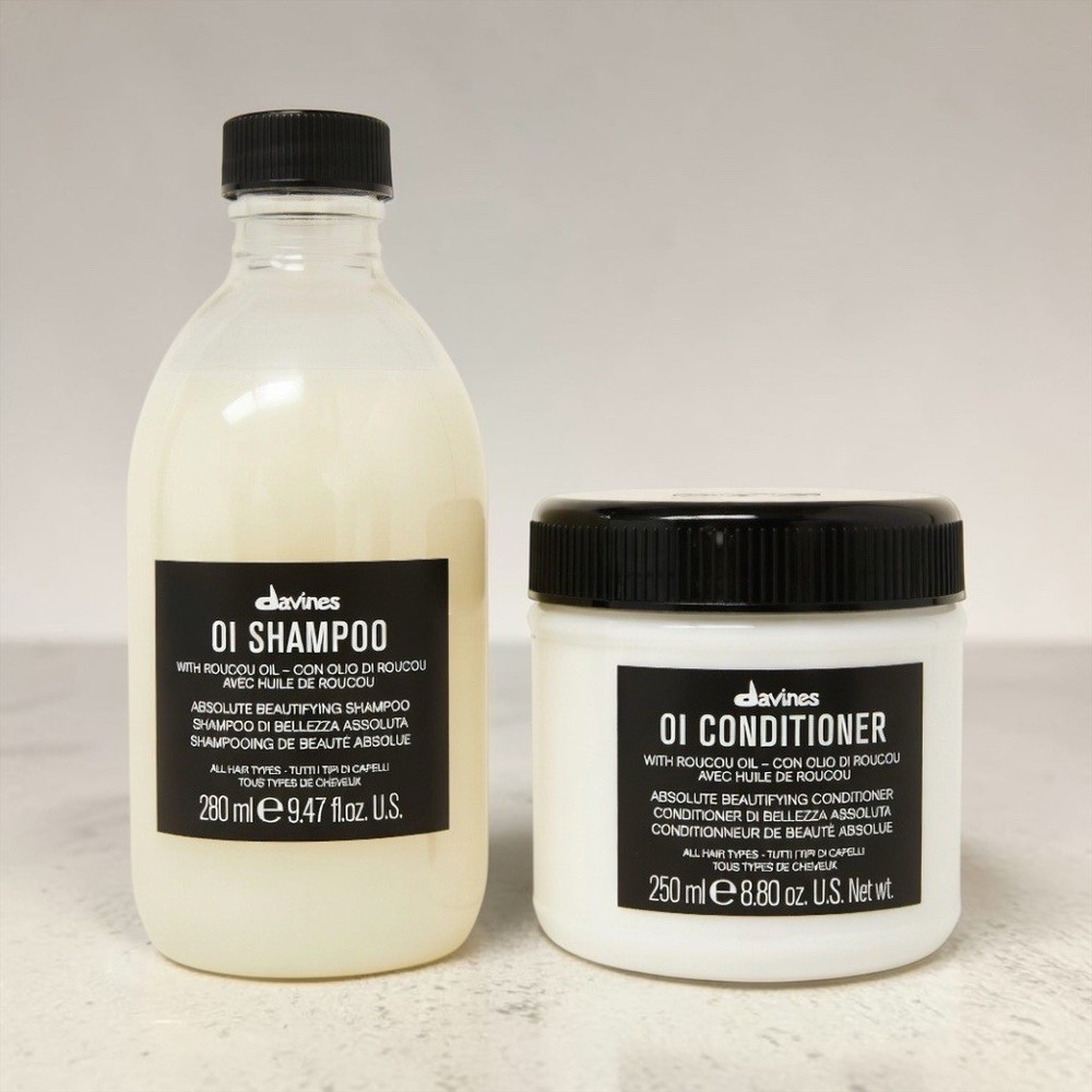 Davines OI Shampoo 9.46oz / 280ml & Conditioner 8.8oz / 250ml