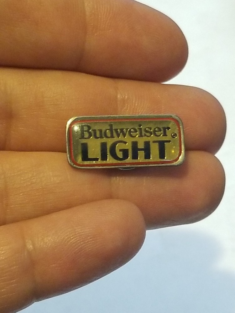⭐️ Budweiser Bud Light Beer Hat Lapel Jacket Pin Pinback B2