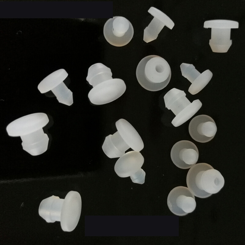 Black/Transparent Silicone Rubber Plug Stopper 2.5mm - 14mm Solid Sealing Caps