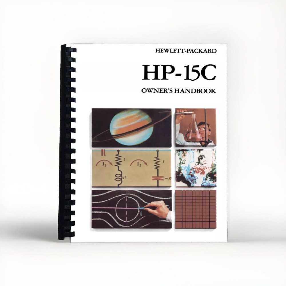 Manual for Hewlett Packard HP 15C Calculator