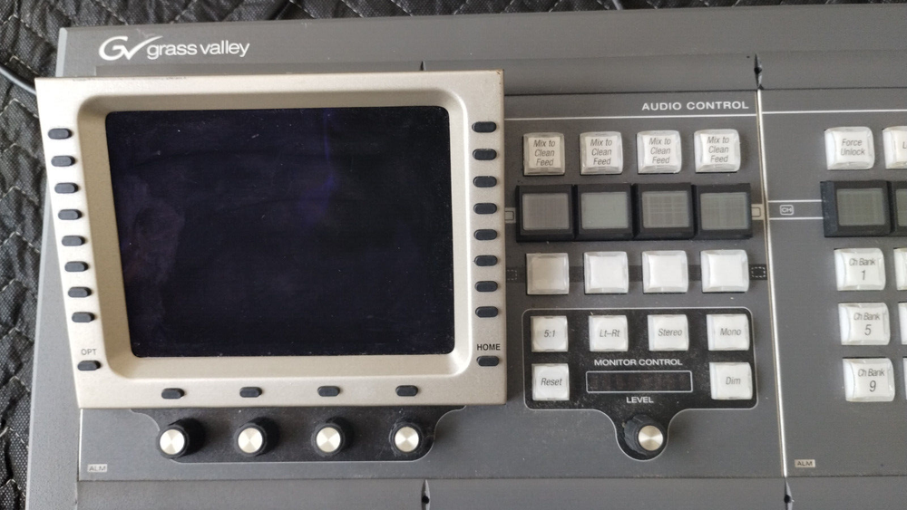 Grass Valley Group MAESTRO Video Production Center Master Control System Panel