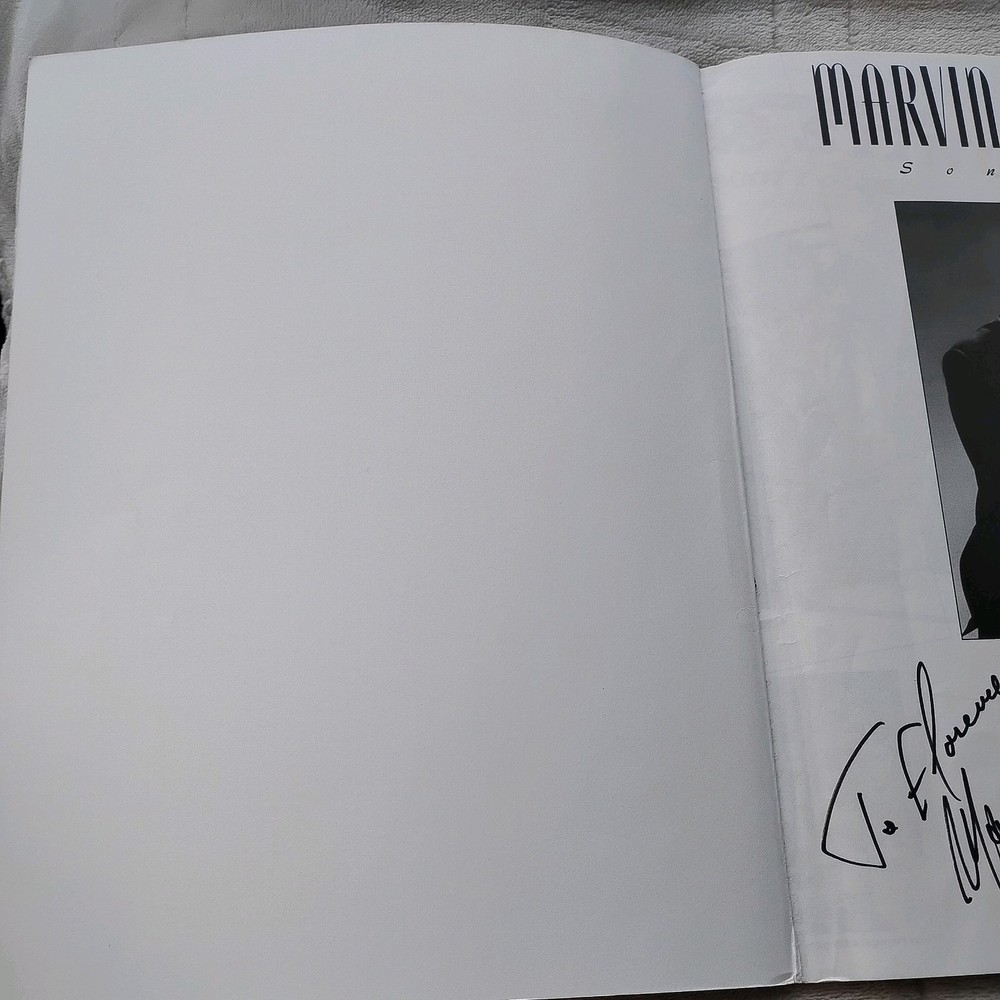 MARVIN HAMLISCH - BOOK SIGNED