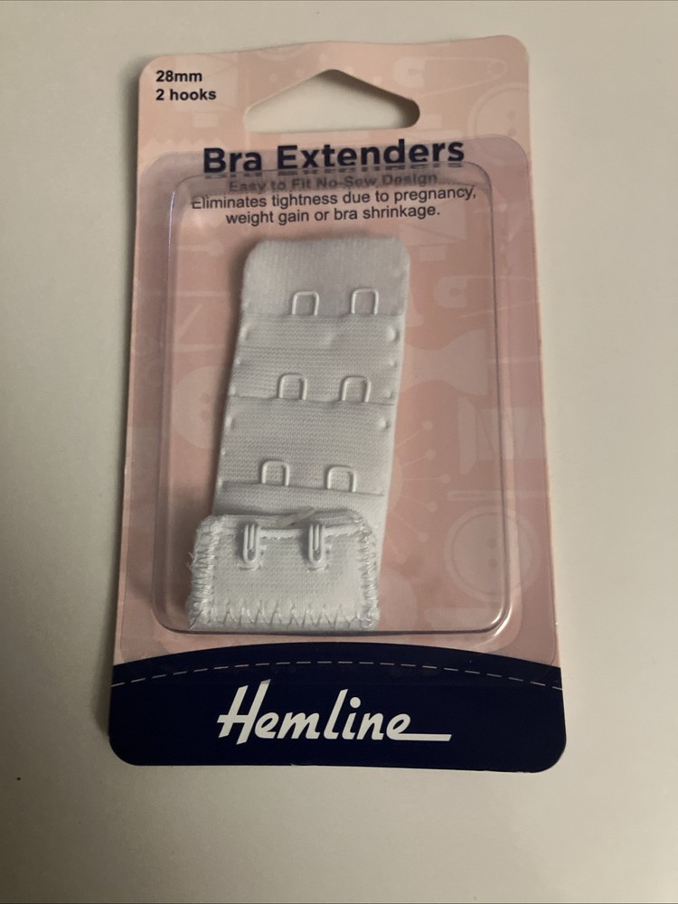 Hemline 28mm Bra Back Extenders Strap
