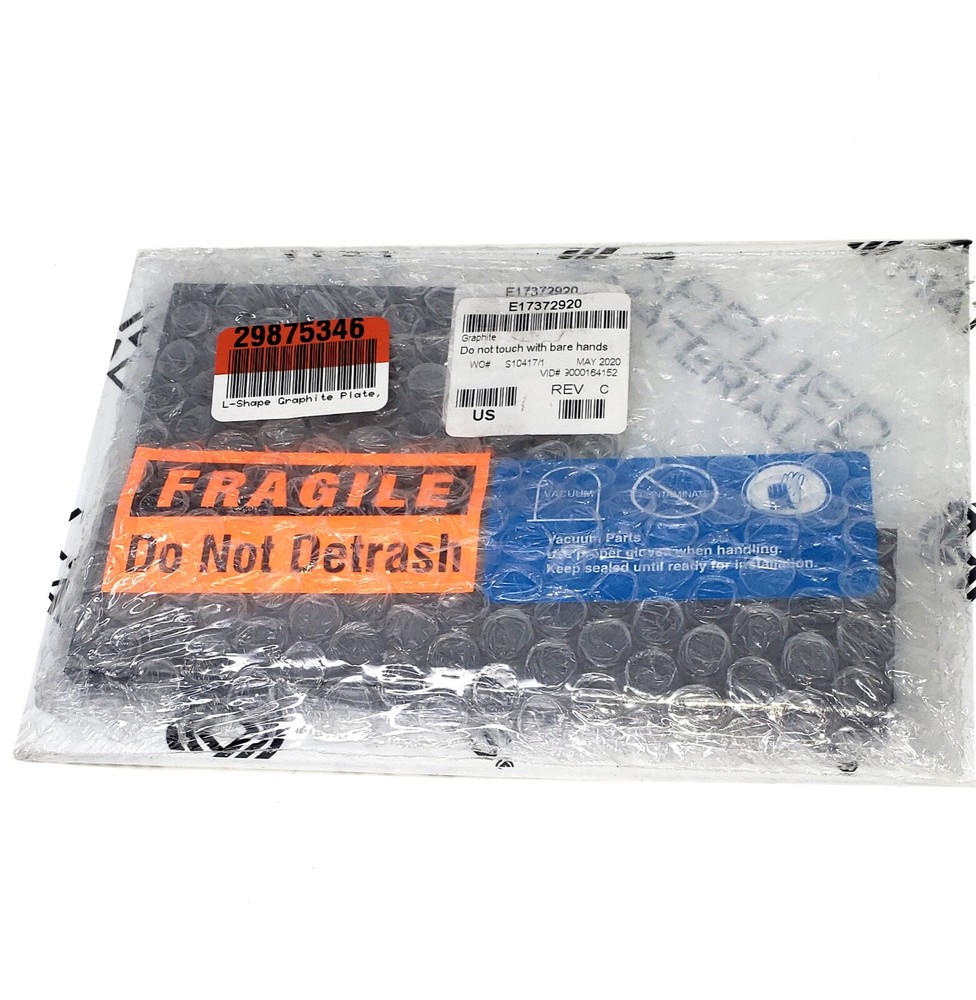 Applied Materials E17372920 L-Shape Graphite Plate | Electrode Suppression | New