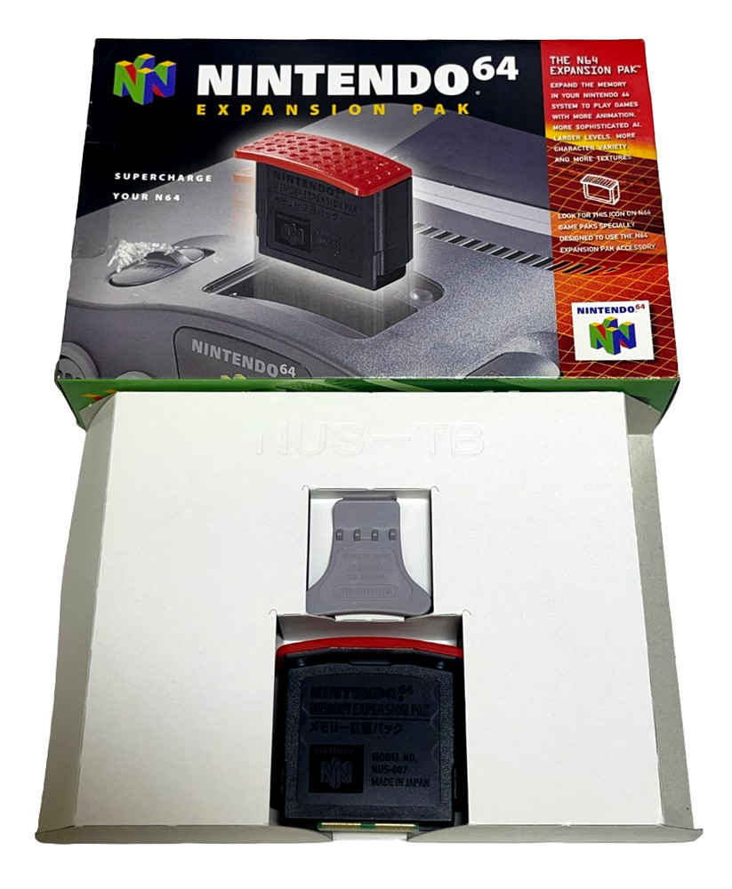 Expansion Pak Nintendo 64 N64 Boxed PAL *Complete with Puller* #1