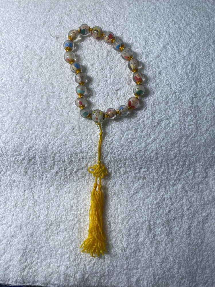 ASIAN CHARM TYPE PIECE MAYBE CARTOON CHARACTERS