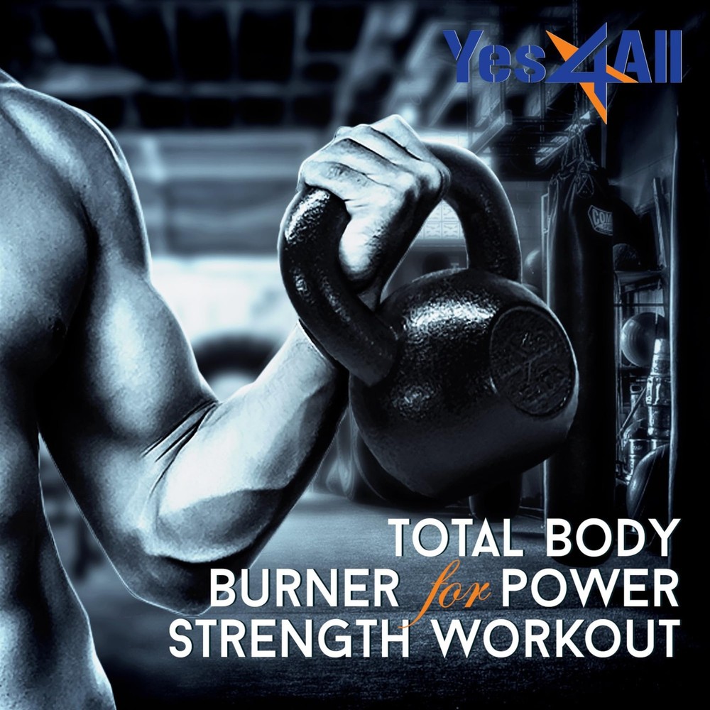 Cast Iron Kettlebell 10 Lb Full Body Workout Routine
