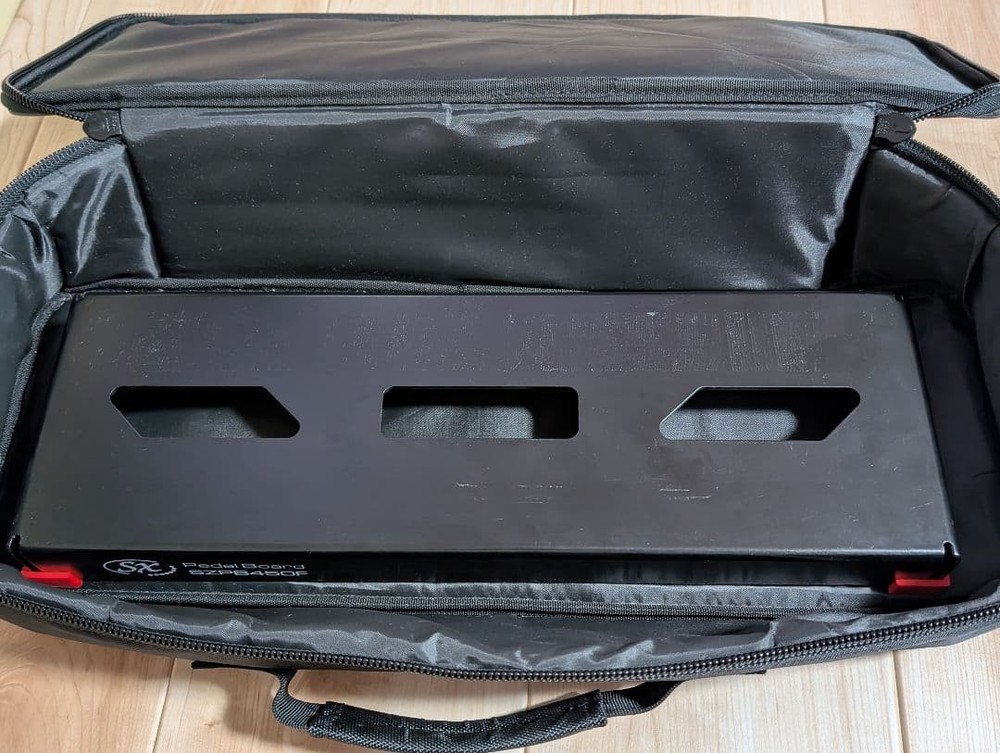 SX SZPB450F Pedalboard with Patch Cable Set