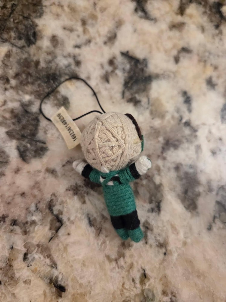 DC COMICS Green Lantern YARN STRING DOLL ORNAMENT