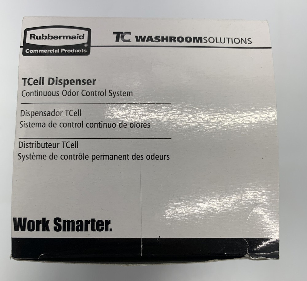 Washroom Solutions TCell Dispenser White Continuous Odor Control System It/570