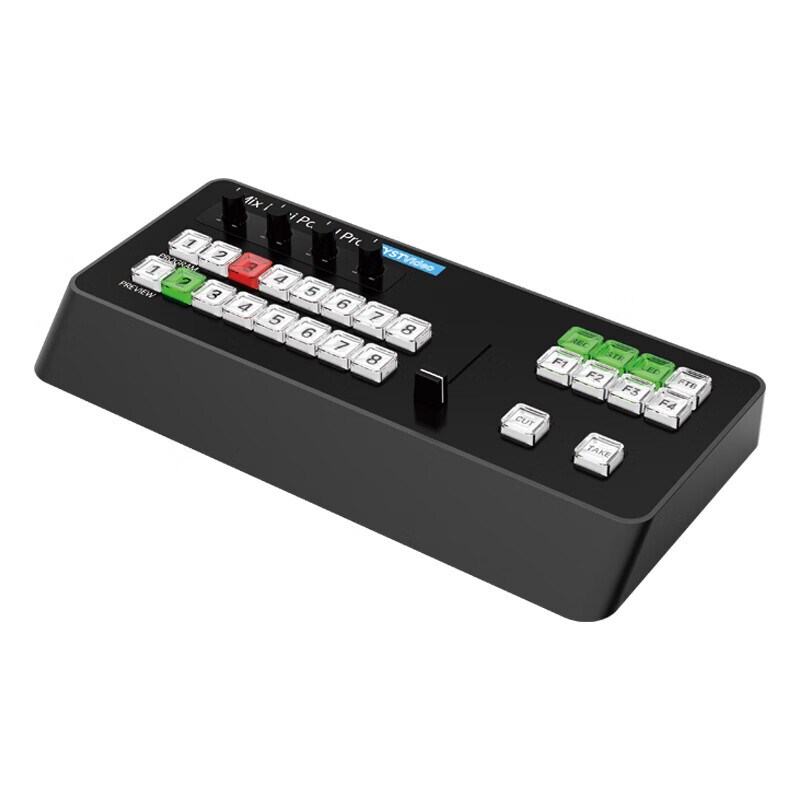 TYST vMix Mini Panel Pro 8-Channel Broadcast Switcher Video Recording Switching