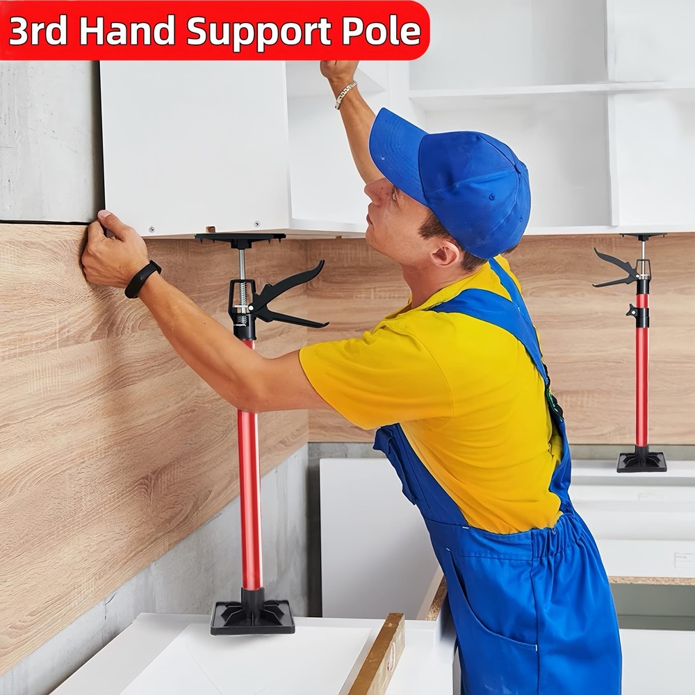 Cabinet Jacks for Installing Cabinets 13" to 23.2" Third Hand Tools Adjustabl...