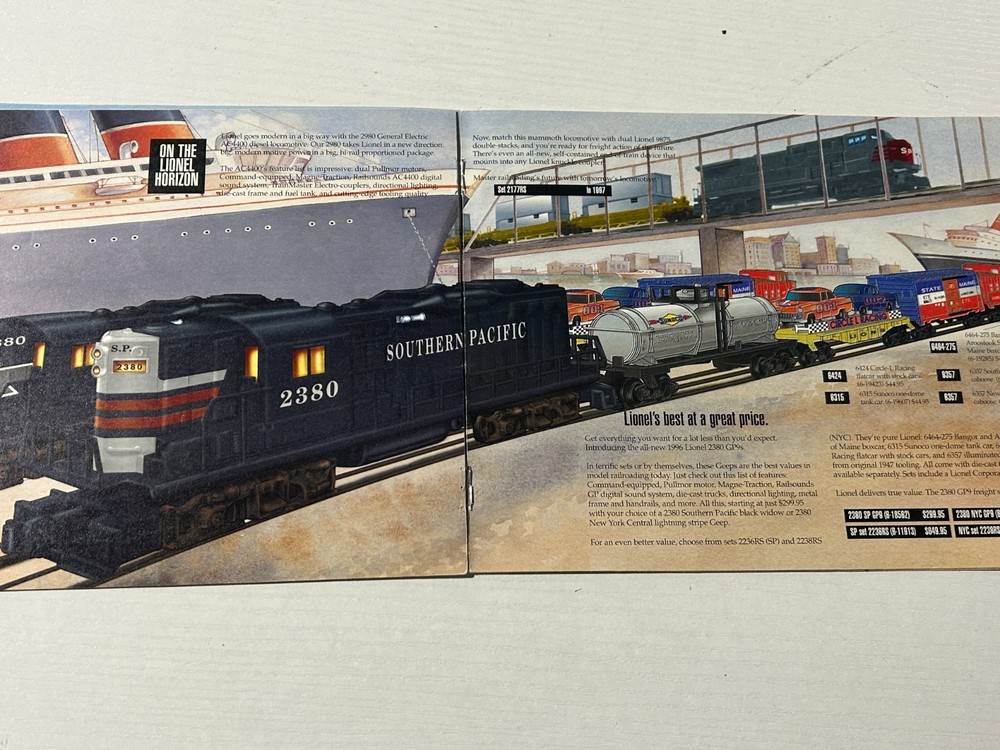 Lionel Model Train Catalog 1996 - Some Loose Binding