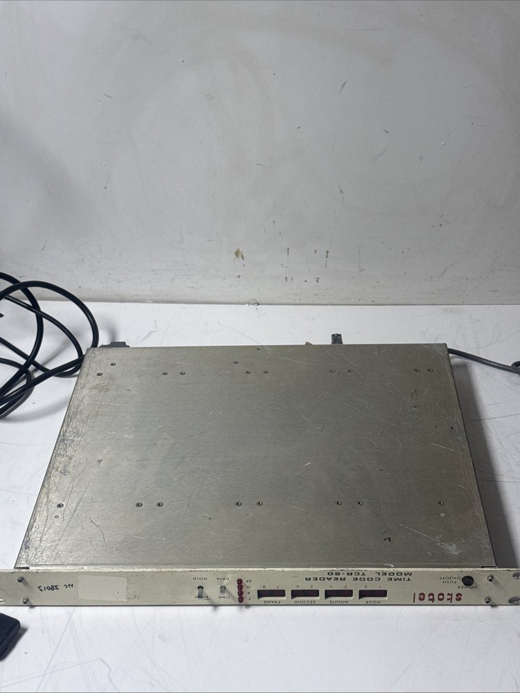 Vintage Skotel Time Code Reader Model TCR-80