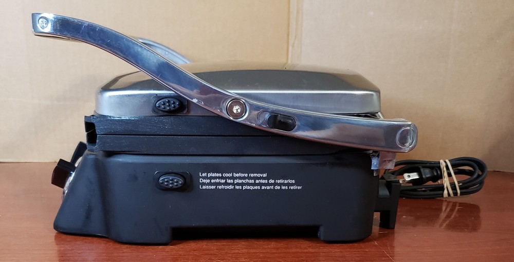 EURO PRO SM215 PANINI PRESS GRILL GRIDDLE (CLEAN)