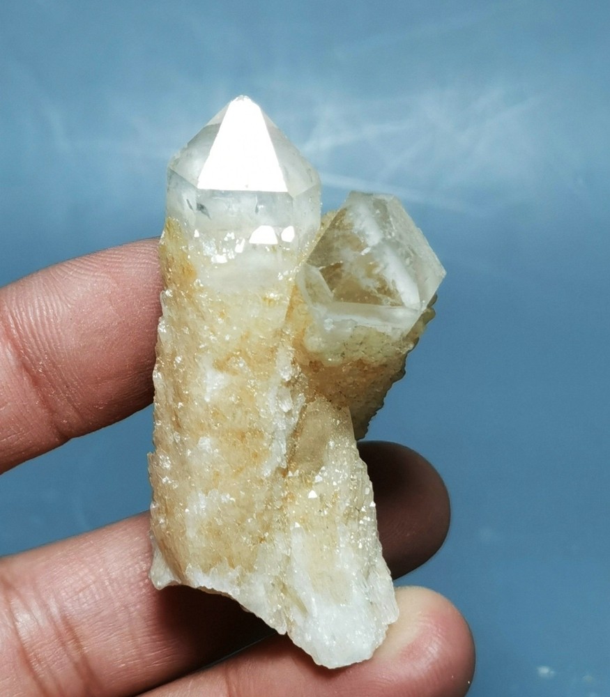 Rare Himalayan Quartz Crystal Cluster Specimen