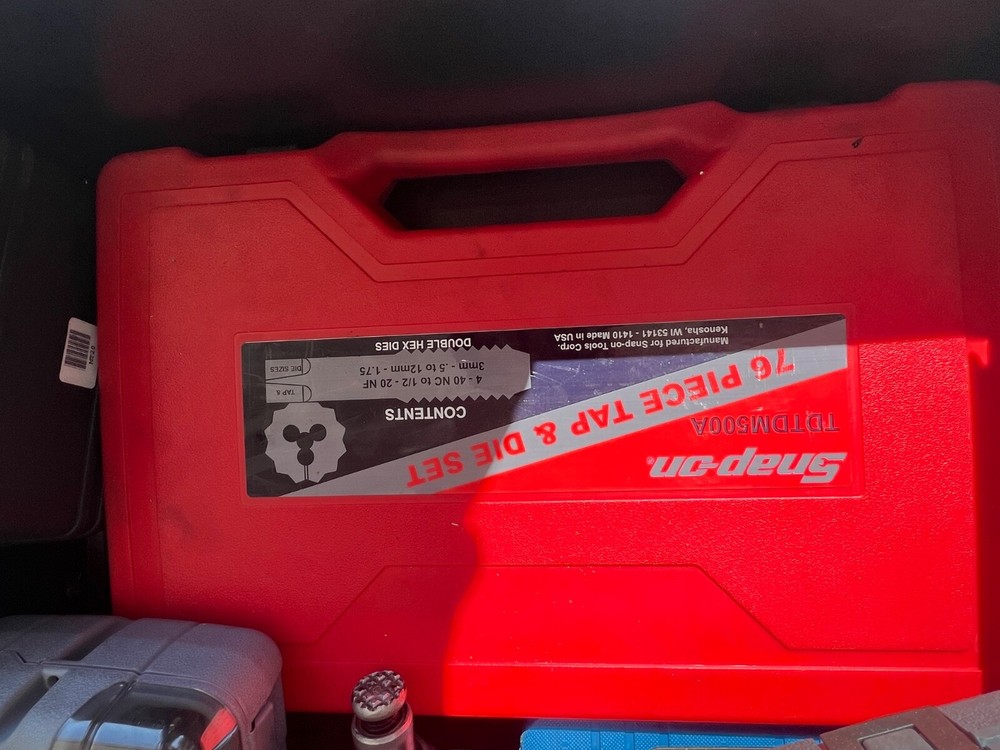 Matco 4S Triple Bank tool box with tools. Snap-On, Matco, Cornwell, Mac Tools.