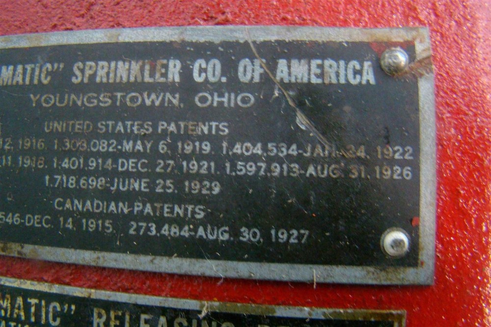 Automatic Release Sprinkler Co. 75-59 45213