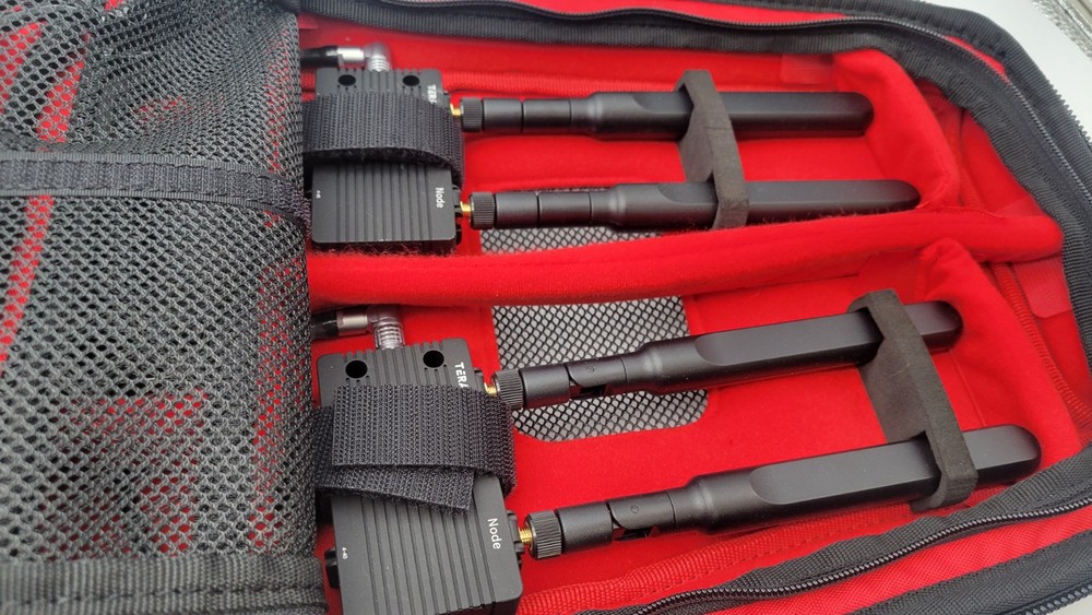 Teradek Link Pro Backpack Cellular Bonding and WiFi Router - 4 Nodes