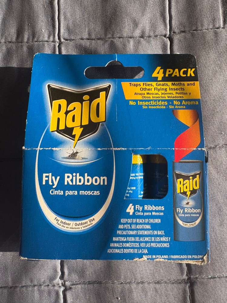 RAID FLY RIBBON 4 PACK - NEW