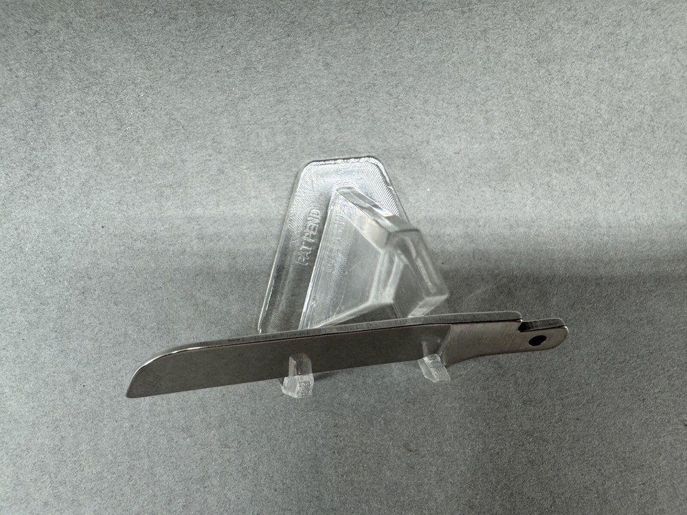 Schrade Knife Blade Replacement 1.62" UNPOLISHED/UNSHARPENED Stainless USA MADE