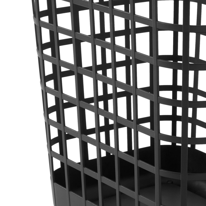 Rolling Laundry Hamper Plastic Open-Top 2.6 Bushel W/ Wheels Easy Carry New