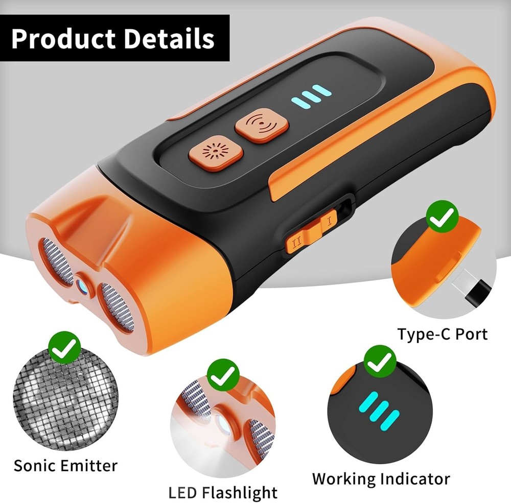 Portable Ultrasonic Handheld Dog Trainer: Take Training Anywhere