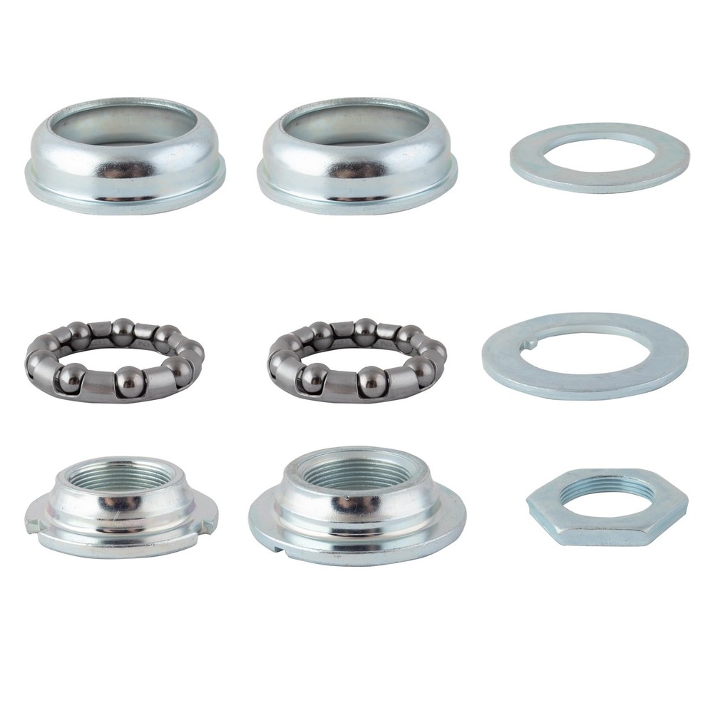 Sunlite Bottom Bracket Set, 24 TPI / 68mm, Silver 24 /