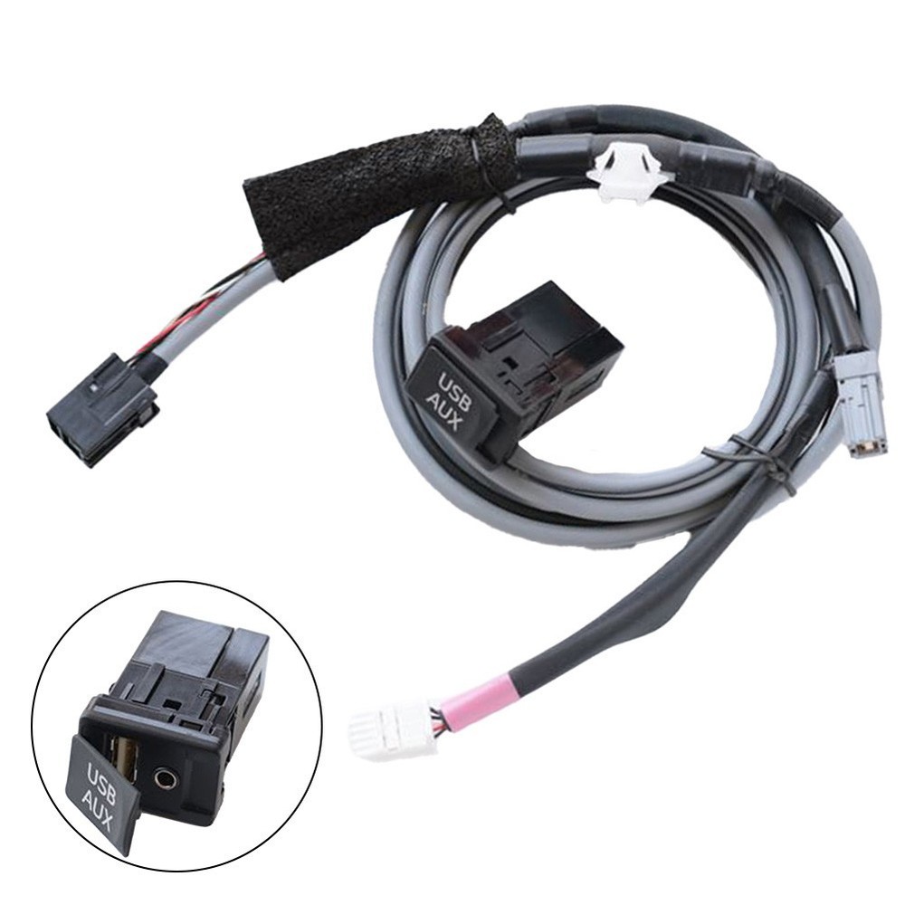 Practical Car USB AUX Interface Adapter for Toyota Quick and Easy Installation